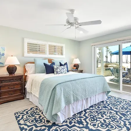Multi Level Oceanfront Home With Patio On The Beach, Fire Pit And 2 Car Garage